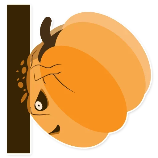 😬 Стикер «Pumpkin Pump» для Telegram