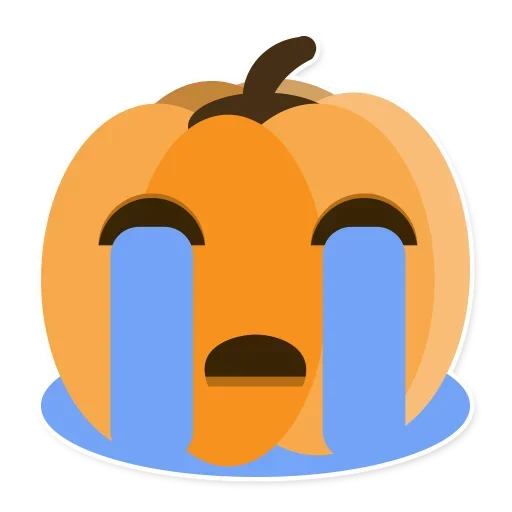 😮 Стикер «Pumpkin Pump» для Telegram