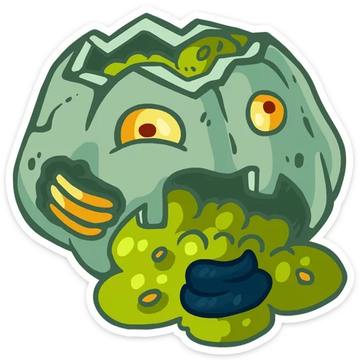 😑 Стикер «Pumpkin ween» для Telegram