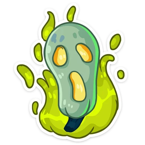😮 Стикер «Pumpkin ween» для Telegram