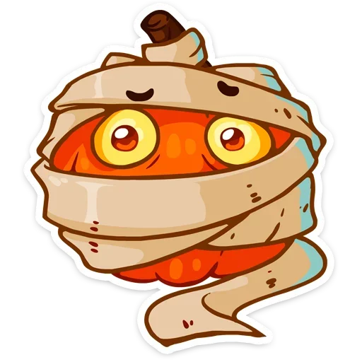 😧 Стикер «Pumpkin ween» для Telegram