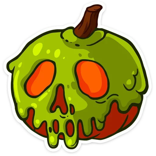 😮 Стикер «Pumpkin ween» для Telegram