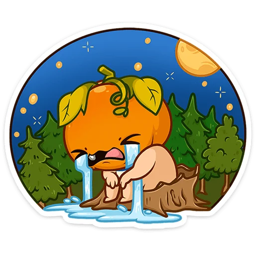 🎃 Стикер «Тыквыч» для Telegram