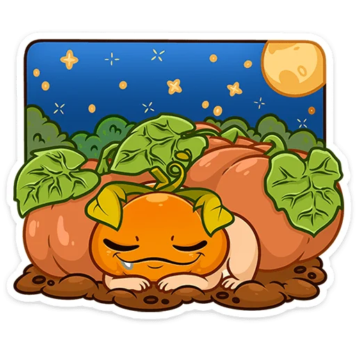 🎃 Стикер «Тыквыч» для Telegram