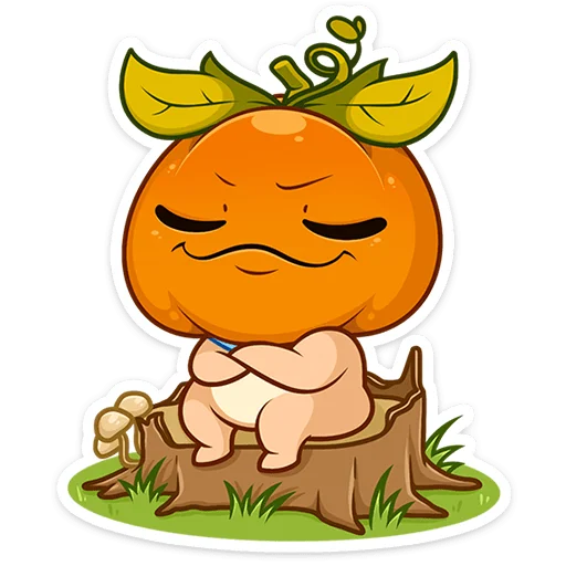 🎃 Стикер «Тыквыч» для Telegram