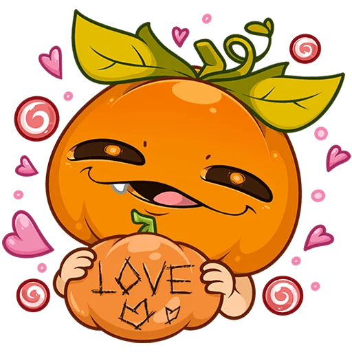 🥰 Стикер «Тыквыч Без Текста» для Telegram