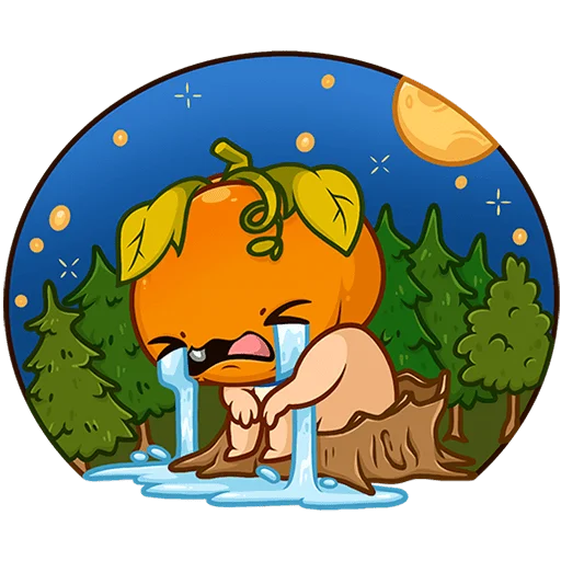 😭 Стикер «Тыквыч Без Текста» для Telegram