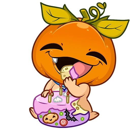 😋 Стикер «Тыквыч Без Текста» для Telegram