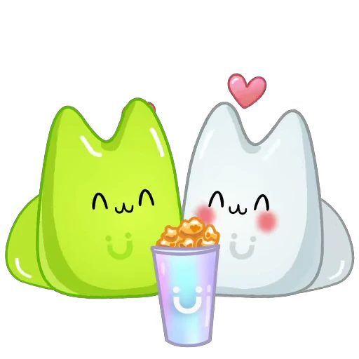 ❤️ Стикер «КОТИК ПУМПЯО» для Telegram
