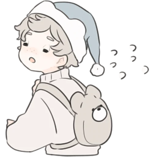 🚶‍♂️ Стикер «a boy, who like stuffed animals» для Telegram