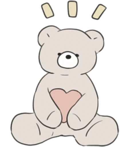 🧸 Стикер «a boy, who like stuffed animals» для Telegram