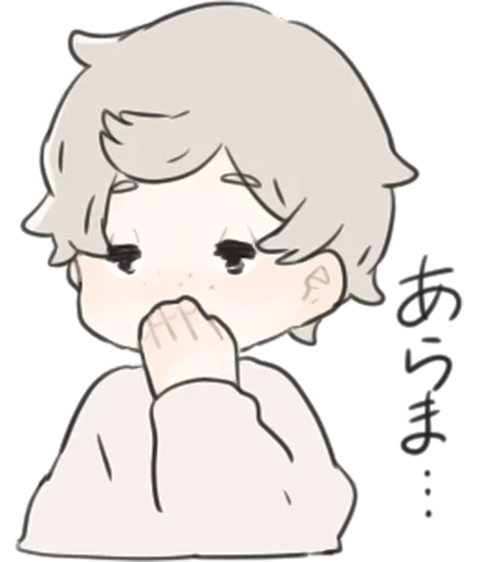 🙊 Стикер «a boy, who like stuffed animals» для Telegram