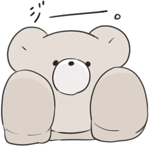 🐻 Стикер «a boy, who like stuffed animals» для Telegram