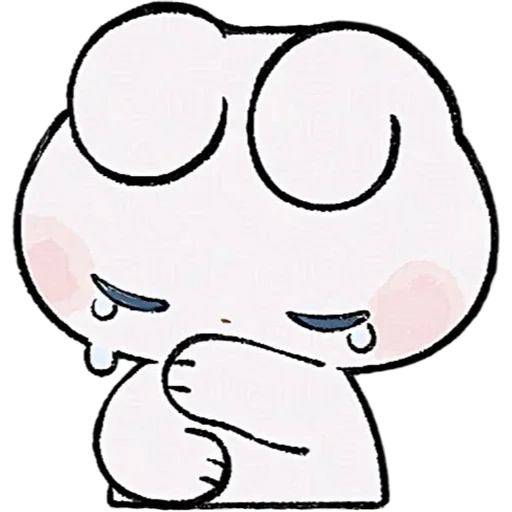😓 Стикер «a y u •» для Telegram