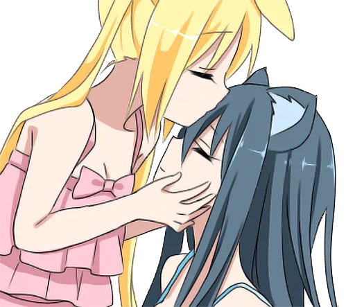 😘 Стикер «Girls Love Story 4 •» для Telegram