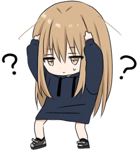 ❓ Стикер «hoodiegirl(cool)» для Telegram