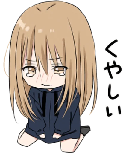 😭 Стикер «hoodiegirl(cool)» для Telegram