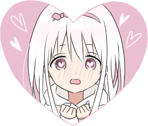 ❤️ Стикер «hoodie girl» для Telegram