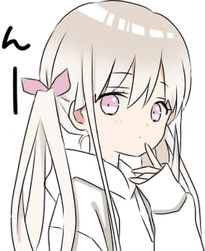 🤔 Стикер «hoodie girl» для Telegram
