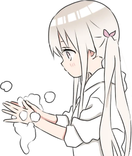 🚰 Стикер «hoodie girl» для Telegram