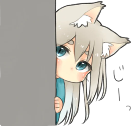 👀 Стикер «Nekomimikko&;s yuruhuwa» для Telegram