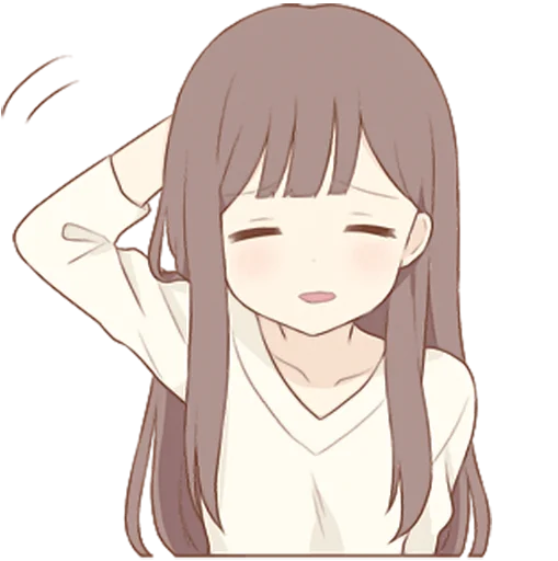 😅 Стикер «Warm Lady 2» для Telegram