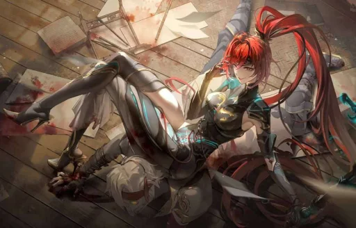 😚 Стикер «Punishing Gray Raven» для Telegram