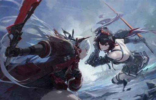 😚 Стикер «Punishing Gray Raven» для Telegram
