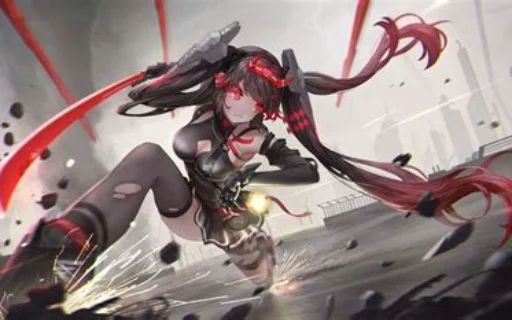 😅 Стикер «Punishing Gray Raven» для Telegram