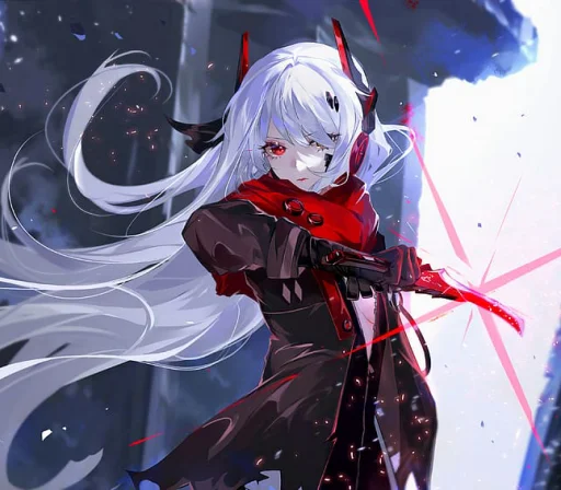❤️ Стикер «Punishing Gray Raven» для Telegram