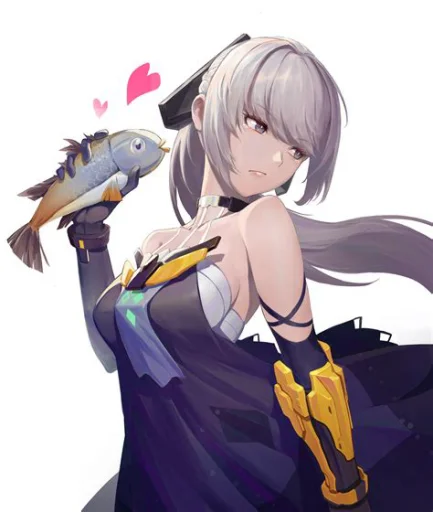 🙈 Стикер «Punishing Gray Raven» для Telegram