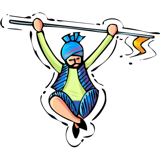 🕺 Стикер «Bhangra ਭੰਗੜਾ» для Telegram