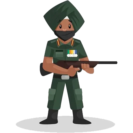 🔫 Стикер «Soldier» для Telegram