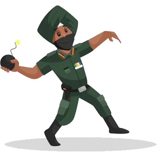💣 Стикер «Soldier» для Telegram