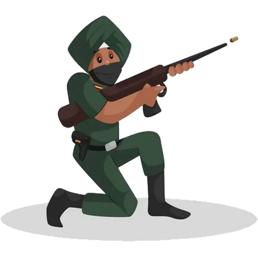 🔫 Стикер «Soldier» для Telegram