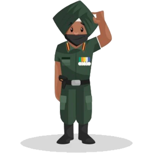 🧑‍🚀 Стикер «Soldier» для Telegram