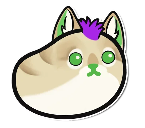 🤨 Стикер «Punk Dog» для Telegram