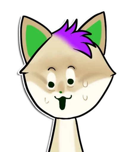 😗 Стикер «Punk Dog» для Telegram