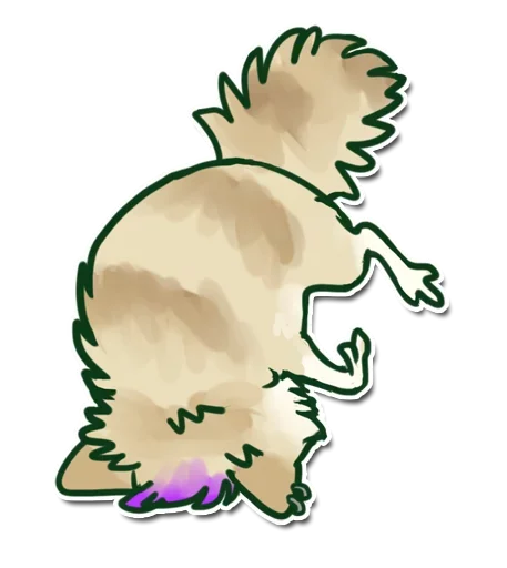 🤪 Стикер «Punk Dog» для Telegram