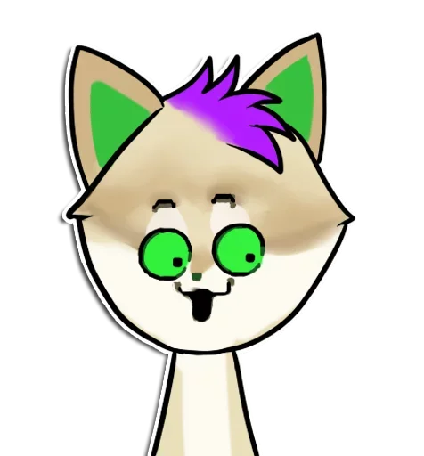 😚 Стикер «Punk Dog» для Telegram
