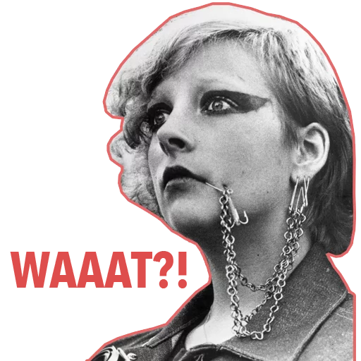 😐 Стикер «Punk» для Telegram