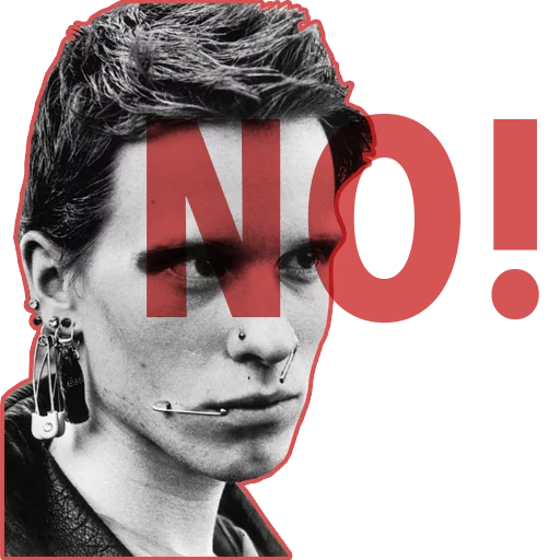 ☹ Стикер «Punk» для Telegram