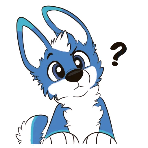 🤔 Стикер «Pup Tesla» для Telegram