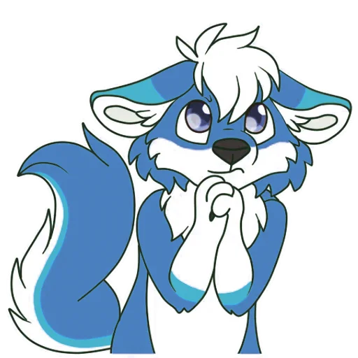 🥺 Стикер «Pup Tesla» для Telegram
