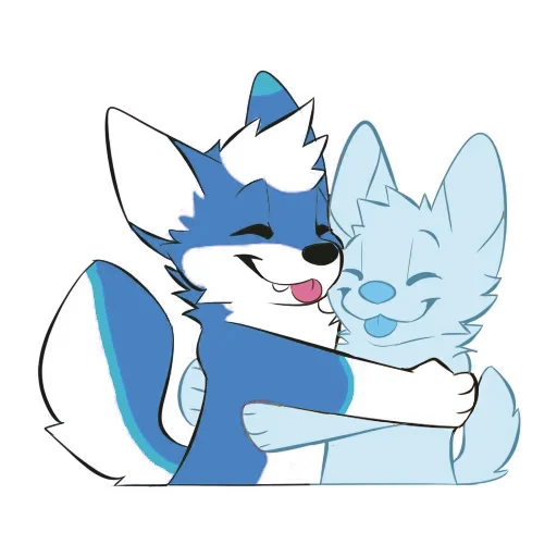 🥰 Стикер «Pup Tesla» для Telegram