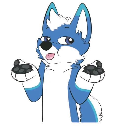 😙 Стикер «Pup Tesla» для Telegram
