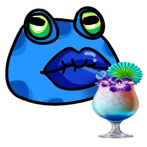 🍹 Стикер «Пупа и Лупа» для Telegram