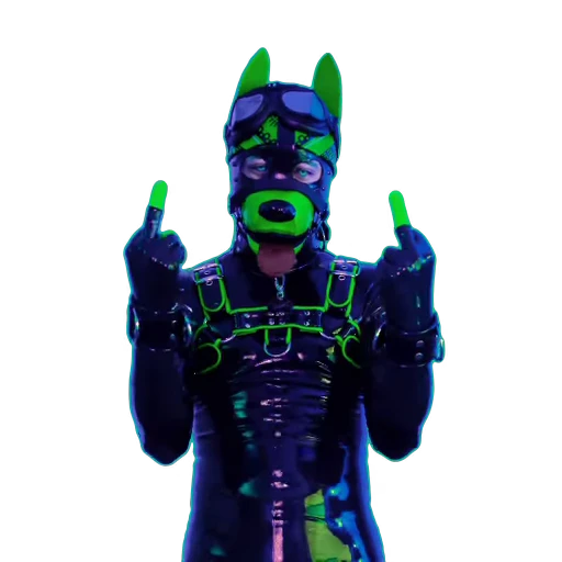 🖕 Стикер «Pup Junkers» для Telegram