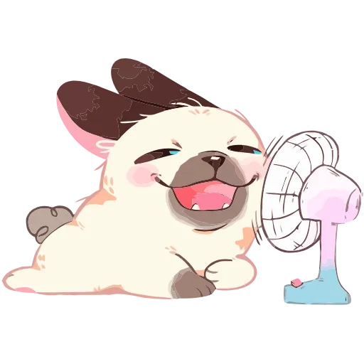 🥵 Эмодзи «Пуппи» для Telegram