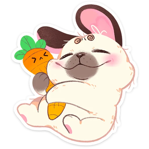 🥕 Стикер «Пуппи» для Telegram